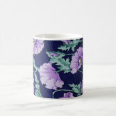 Purple Flowers Muster Kaffeetasse (Mittel)