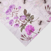 Purple Flowers Seidenpapier (Ausschnitt)