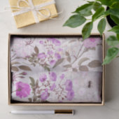 Purple Flowers Seidenpapier (Geschenk)