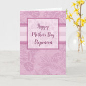 Purple Flowers Stepama Happy Mother Day Karte (Gelbe Blume)