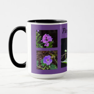 Purple Flowers Tasse