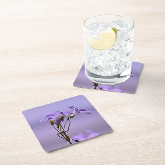 Purple Flowers Untersetzer (Vor Ort)