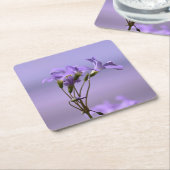 Purple Flowers Untersetzer (angewinkelt)