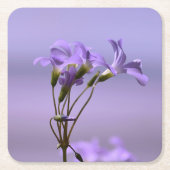 Purple Flowers Untersetzer (Vorderseite)