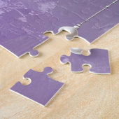 Purple Flowers with Dangling Pearls Jigsaw Puzzle (Seite)