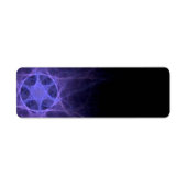 Purple Fractal Star of David (Vorne)