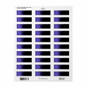 Purple Fractal Star of David (Vorne)