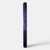 Purple Fractal Star of David Case-Mate iPhone Hülle (Rückseite / Links)