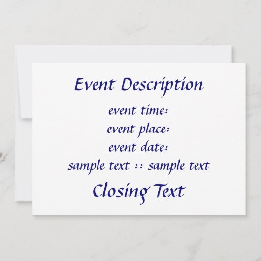 Purple Fractal Star of David Einladung (Rückseite)