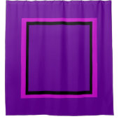 Purple Frame Duschvorhang (Vorderseite)