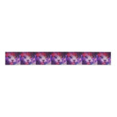 Purple Galaxy Cat  Ripsband (Vorderseite)