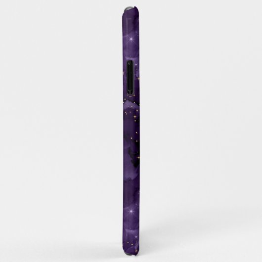 Purple Galaxy Series Design 8 Case-Mate iPhone Hülle (Hinten/Rechts)