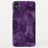 Purple Galaxy Series Design 8 Case-Mate iPhone Hülle (Rückseite)