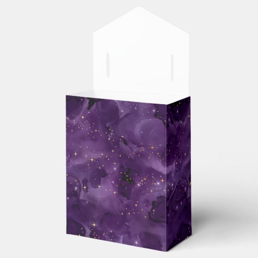 Purple Galaxy Series Design 8 Geschenkschachtel (Geöffnet)