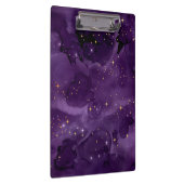 Purple Galaxy Series Design 8 Klemmbrett (Rechts)