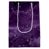 Purple Galaxy Series Design 8 Mittlere Geschenktüte (Rückseite)
