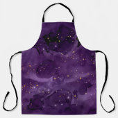 Purple Galaxy Series Design 8 Schürze (Vorderseite)