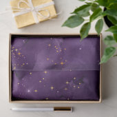 Purple Galaxy Series Design 8 Seidenpapier (Geschenk)
