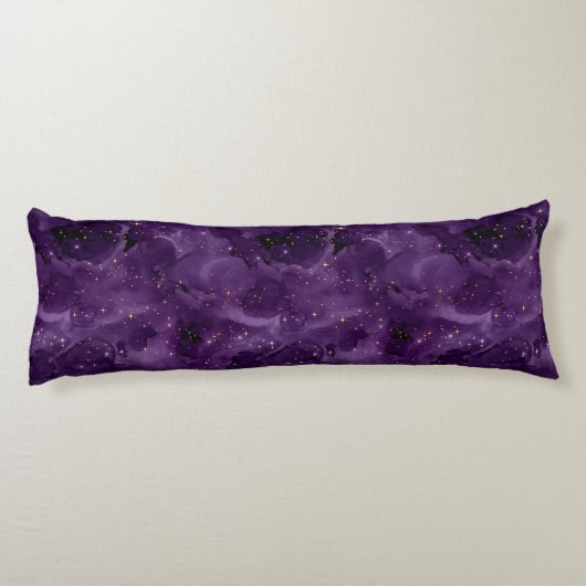 Purple Galaxy Series Design 8 Seitenschläferkissen (Rückseite)