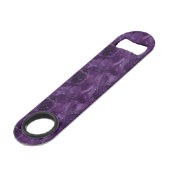 Purple Galaxy Series Design 8 Speed Flaschenöffner (Vorderseite Schrägansicht)