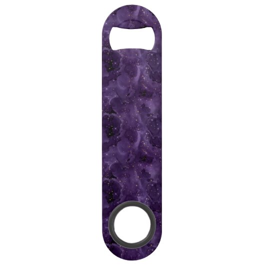 Purple Galaxy Series Design 8 Speed Flaschenöffner (Vorderseite)