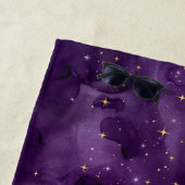 Purple Galaxy Series Design 8 Strandtuch (Beispiel)