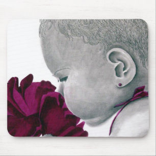 Purple_Girl_1 Mousepad