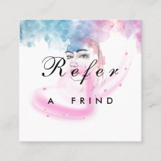 Purple Glitter Luxury Drip Salon Rabattkarte