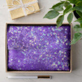 Purple Glitter Sparkle Glam Elegant Design Seidenpapier (Geschenk)