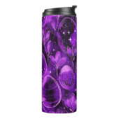 Purple Gothic Easter Pattern Thermosbecher (Nach links gedreht)