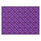 Purple Gothic Easter Pattern Tischdecke (Vorderseite (Horizontal))