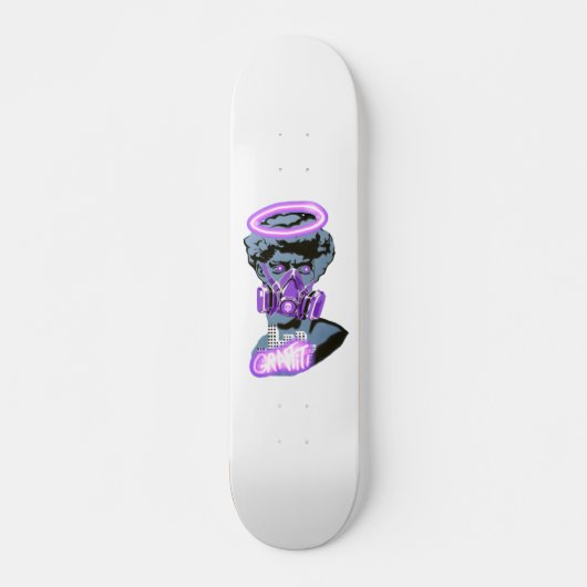 purple graffiti skateboard (Vorne)