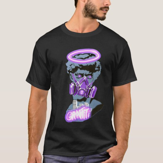 purple graffiti T-Shirt (Vorderseite)