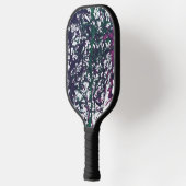 Purple, Green, Pink, Marble Artwork Pickleball Schläger (Links)