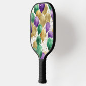 PURPLE GREEN YELLOW MARDI GRAS BALLOONS PICKLEBALL SCHLÄGER (Links)