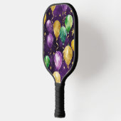 PURPLE GREEN YELLOW MARDI GRAS BALLOONS PICKLEBALL SCHLÄGER (Links)