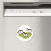 Purple Guinea Keets Magnet (In Situ (Geschirrspüler))