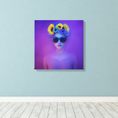 Purple Haze Leinwanddruck (Insitu (Holzboden))