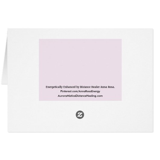 * Purple Healing Energy Sending Light (Rückseite Horizontal)