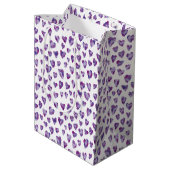 Purple Heart Mittlere Geschenktüte (Rückseite Schrägansicht)