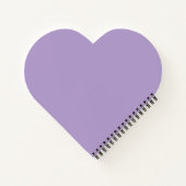 Purple Heart Notebook Notizblock (Rückseite)
