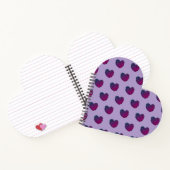 Purple Heart Notebook Notizblock (Innenseite)
