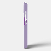 Purple Heart S-Shield Case-Mate iPhone Hülle (Rückseite / Links)