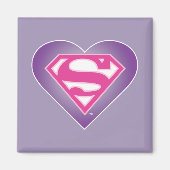 Purple Heart S-Shield Magnet (Vorne)