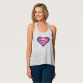 Purple Heart S-Shield Tank Top (Vorderseite Vollansicht)