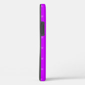 Purple hearts pattern Case-Mate iPhone hülle (Rückseite / Rechts)
