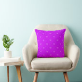 Purple hearts pattern kissen (Stuhl )