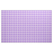 Purple Hearts Pattern Stoff (Fat Quarter (45,7 x 55,9 cm))