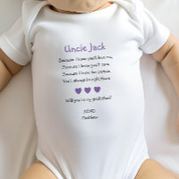 Purple Hearts Werden Sie der Pate meines Kindes An