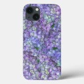Purple hydrangea flowers Case-Mate iPhone hülle (Rückseite)